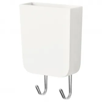 IKEA HUNDKOJA Recipient cu magnet+2 carlige