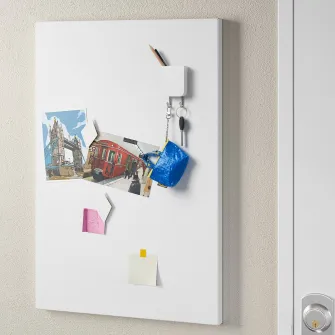 IKEA HUNDKOJA Recipient cu magnet+2 carlige