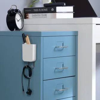 IKEA HUNDKOJA Recipient cu magnet+2 carlige