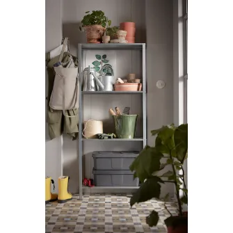 IKEA HYLLIS Etajera, interior/exterior, 60x27x140 cm