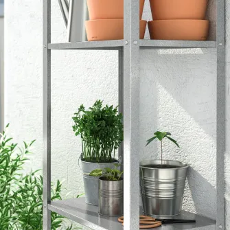 IKEA HYLLIS Etajera interior/exterior, 100x27x74-183 cm