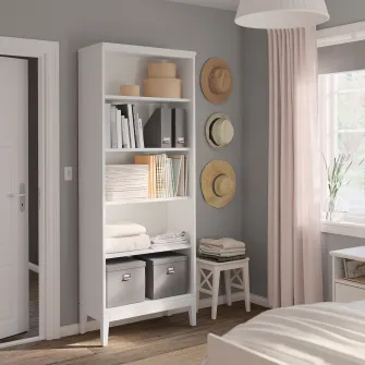 IKEA IDANÄS Biblioteca, alb, 81x39x211 cm