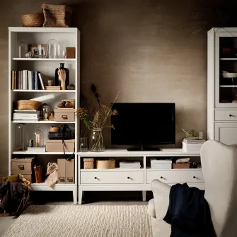 IKEA IDANÄS Biblioteca, alb, 81x39x211 cm