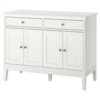 IKEA IDANÄS Bufet, alb, 124x50x95 cm