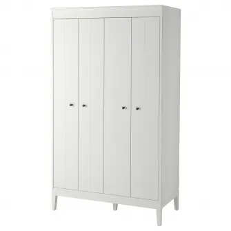 IKEA IDANÄS Dulap, alb, 121x211 cm