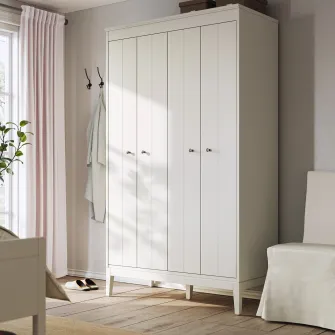 IKEA IDANÄS Dulap, alb, 121x211 cm