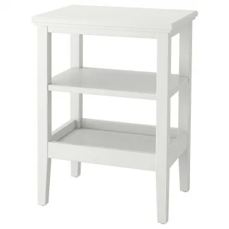 IKEA IDANÄS Masuta cafea, alb, 46x36 cm