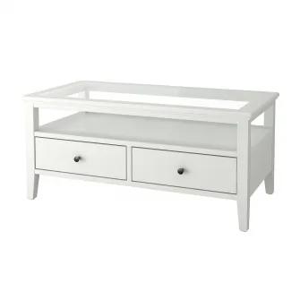 IKEA IDANÄS Masuta cafea, alb, 107x55 cm