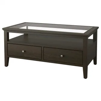 IKEA IDANÄS Masuta cafea, maro-i vopsit, 107x55 cm