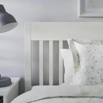 IKEA IDANÄS Mobilier dormitor, set 4 piese, alb, 160x200 cm