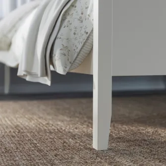 IKEA IDANÄS Mobilier dormitor, set 4 piese, alb, 160x200 cm
