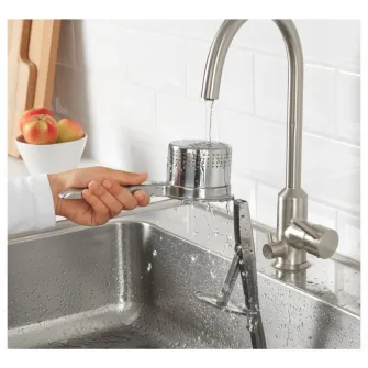 IKEA IDEALISK Presa cartofi, inox