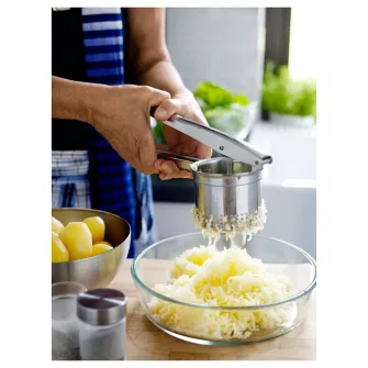 IKEA IDEALISK Presa cartofi, inox