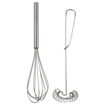 IKEA IDEALISK Set 2 teluri, inox