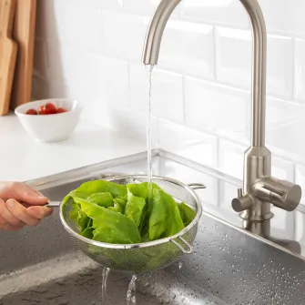 IKEA IDEALISK Strecuratoare, inox, 20 cm