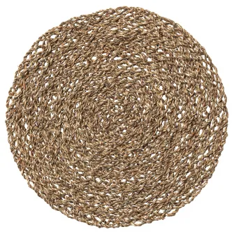 IKEA IHÅLLIG Suport farfurie, natr/alge marine, 37 cm