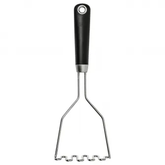 IKEA IKEA 365+ HJÄLTE Paleta piure, inox/negru