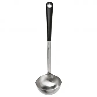 IKEA IKEA 365+ HJÄLTE Polonic supa, inox/negru