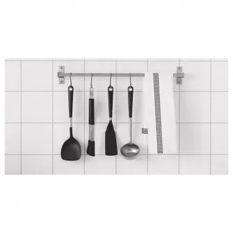 IKEA IKEA 365+ HJÄLTE Polonic supa, inox/negru