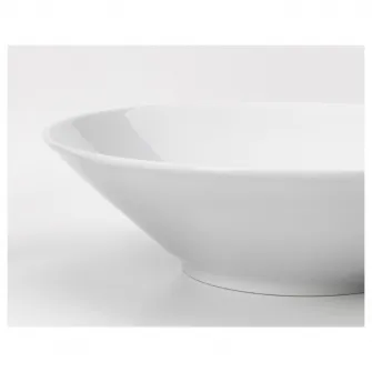 IKEA IKEA 365+ Bol, laturi unghiulare alb, 28 cm