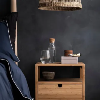 IKEA IKEA 365+ Carafa cu dop, sticla transparenta/pluta, 0.5 l