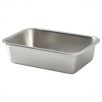 IKEA IKEA 365+ Caserola, dreptunghiular/inox, 1.0 l