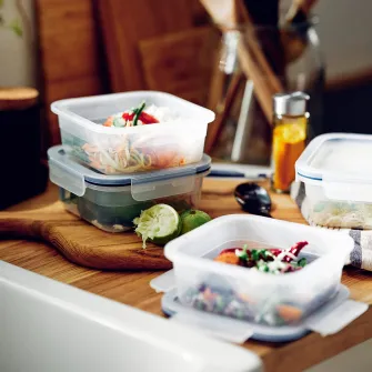 IKEA IKEA 365+ Caserola, patrat/plastic, 750 ml