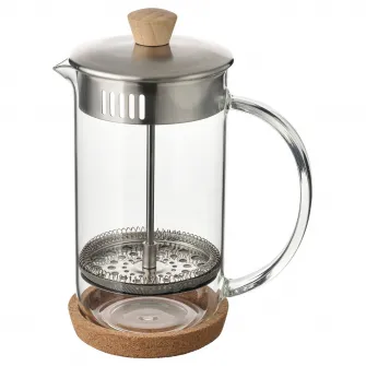 IKEA IKEA 365+ Filtru cafea/ceai, sticla transparenta/inox, 1 l