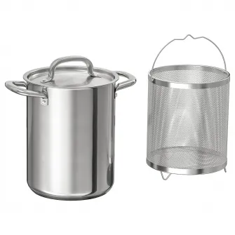 IKEA IKEA 365+ Oala cu accesoriu, inox, 5.0 l