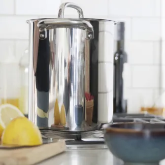 IKEA IKEA 365+ Oala cu accesoriu, inox, 5.0 l