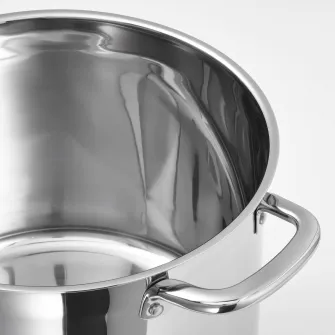 IKEA IKEA 365+ Oala cu capac, inox, 8.0 l