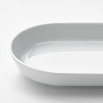 IKEA IKEA 365+ Platou, alb, 20x11 cm