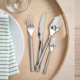 IKEA IKEA 365+ Set tacamuri, 24 piese, inox