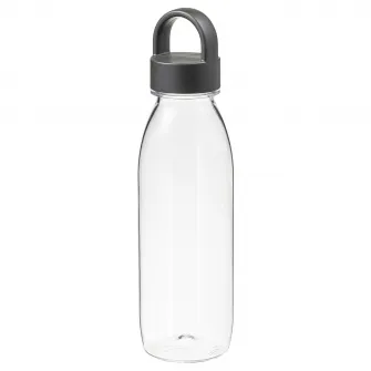 IKEA IKEA 365+ Sticla de apa, gri inchis, 0.5 l