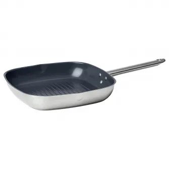 IKEA IKEA 365+ Tigaie gratar, inox/strat antiaderent, 28x28 cm
