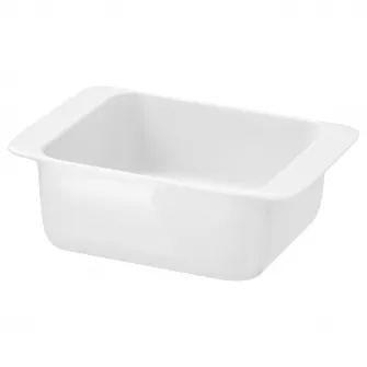 IKEA IKEA 365+ Vas cuptor, alb, 18x13 cm