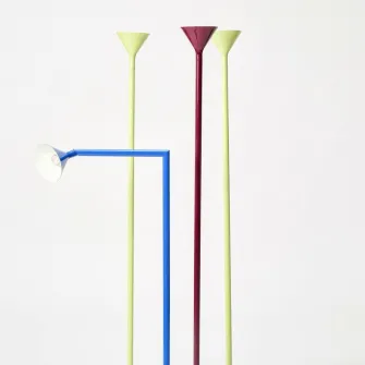 IKEA PS 2026 lampadar, albastru, 182 cm