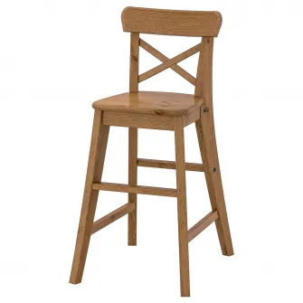 IKEA INGOLF Scaun junior, aspect antichizat