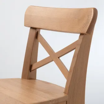 IKEA INGOLF Scaun junior, aspect antichizat