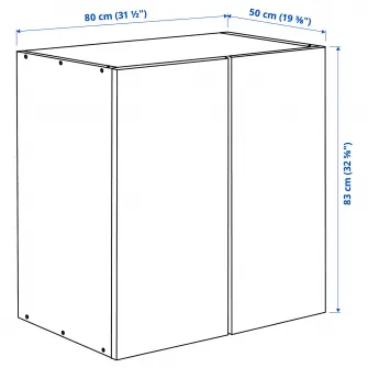 IKEA IVAR Corp, pin, 80x50x83 cm
