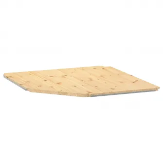 IKEA IVAR Polita colt, pin, 76x76x50 cm