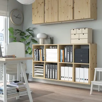 IKEA IVAR Etajera, pin, 80x30x83 cm