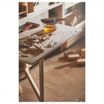 IKEA IVAR Masa plianta, pin, 80x30-91 cm
