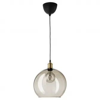 IKEA JAKOBSBYN Abajur lustra, fumuriu, 30 cm