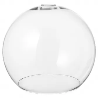 IKEA JAKOBSBYN Abajur lustra, sticla transparenta, 30 cm