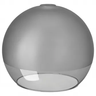 IKEA JAKOBSBYN Abajur lustra, sticla mata/gri, 30 cm
