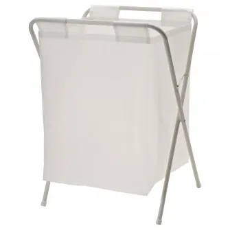IKEA JÄLL Cos rufe, alb, 50 l