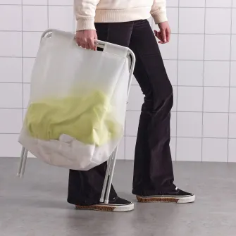 IKEA JÄLL Cos rufe, alb, 50 l