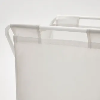IKEA JÄLL Cos rufe, alb, 50 l