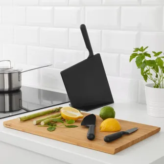 IKEA JÄMFÖRA Suport cu 3 cutite, negru